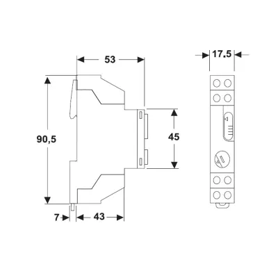 MINUTERO ESCALERA MI EL3 003 16A/400W DINUY