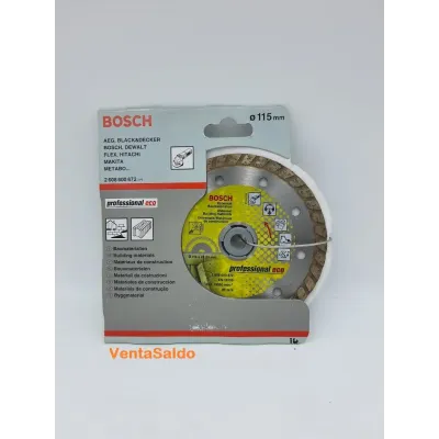 DISCO DIAMANTE UNIV.UPE-T115X22.2MM BOSCH