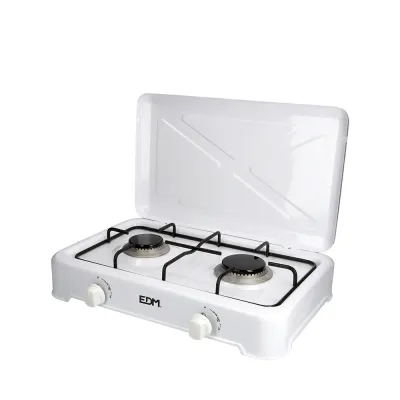 COCINA GAS 2 FUEGOS 07420 BLANCA EDM