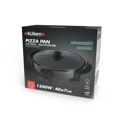 PIZZA PAN ANTIADHERENTE 34385/1500W 40X7CM KUKEN