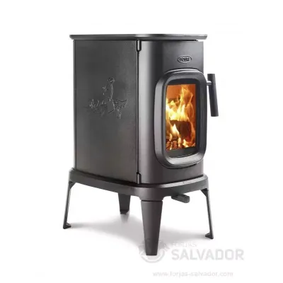 ESTUFA  LEÑA SAGA 101/7KW HIERRO FUNDIDO DOVRE