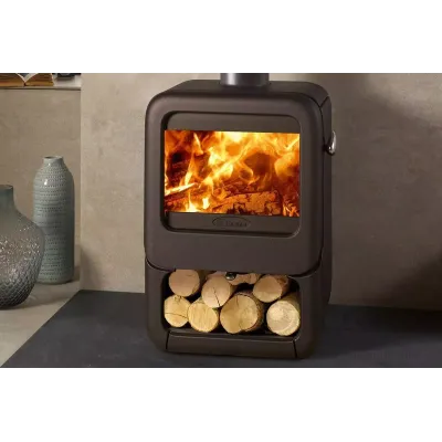 ESTUFA LEÑA ROCK 350 WB 7KW DOVRE