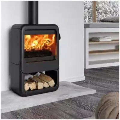 ESTUFA LEÑA ROCK 350 WB 7KW DOVRE