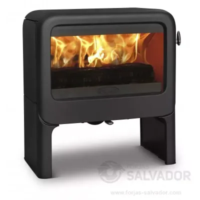 ESTUFA LEÑA ROCK 500 TB 9KW DOVRE