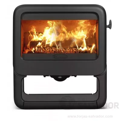 ESTUFA LEÑA ROCK 500 WB 9KW DOVRE