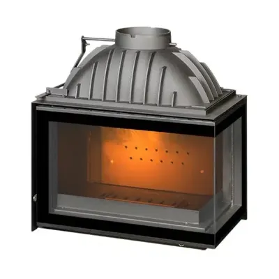 CHIMENEA INSERT 700 CRISTAL ANGULO DERECHO C/REGISTRO P626372 INVICTA