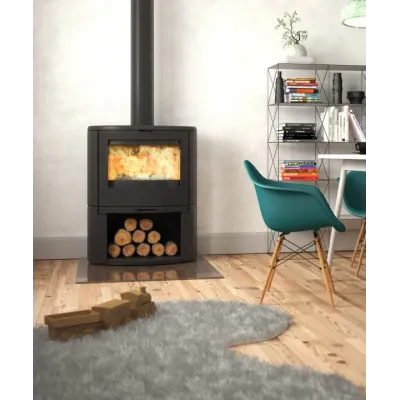 ESTUFA LEÑA BOW WB 9KW DOVRE