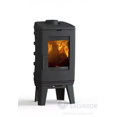 ESTUFA LEÑA BRUT PATAS LARGA 6.5KW DOVRE