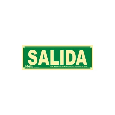 SEÑAL B11904/320X160MM ALUMINIO SALIDA CLASE B