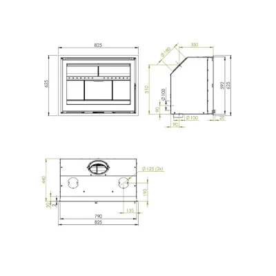 INSERTABLE VISTA 801I 11 KW DOVRE