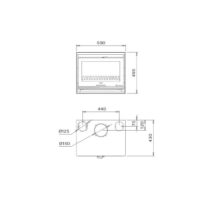 INSERTABLE ROBUSTA 2020I 7 KW DOVRE