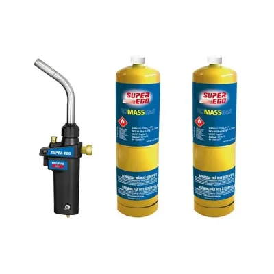 KIT SOPLETE PRO-FIRE+2 BOTELLA GAS MAPP 1500002772 ROTHENBERGER