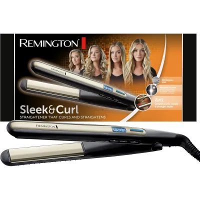 PLANCHA PELO LISO Y RIZOS S6500 CERAMICA REMINGTON