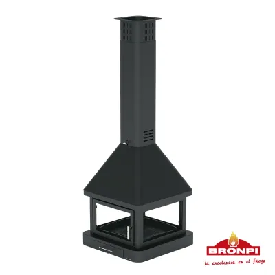 CHIMENEA HUELVA-C 4CARAS PARA COLGAR BRONPI