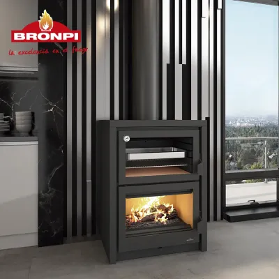 HORNO VULCANO METALICO C/DOBLE CÁMARA BRONPI