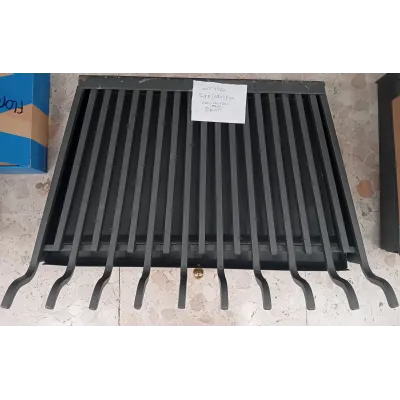 PARRILLA CHIMENEA 308B/68X48CM CONICA C/ CENICERO BRONPI
