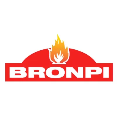 PARRILLA CHIMENEA 308B/68X48CM CONICA C/ CENICERO BRONPI