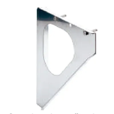 ESCUADRA DE SOPORTE DOBLE PARED PEQUEÑA INOX AISI 304 ROS ESCUADRA DE SOPORTE DOBLE PARED PEQUEÑA INOX AISI 304 ROS