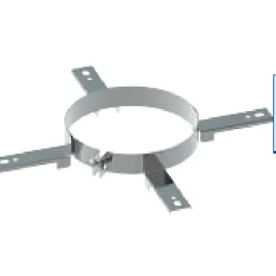 ABRAZADERA FORJADO DOBLE PARED 250MM INOS AISI 304 ROS ABRAZADERA FORJADO DOBLE PARED 250MM INOS AISI 304 ROS
