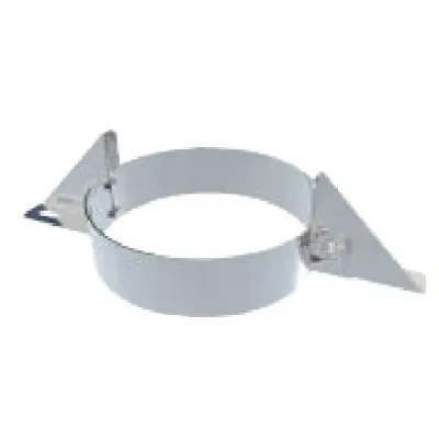 ABRAZADERA FORJADO UNIVERSAL DOBLE PARED 200MM INOX AISI 304 ROS ABRAZADERA FORJADO UNIVERSAL DOBLE PARED 200MM INOX AISI 304 ROS