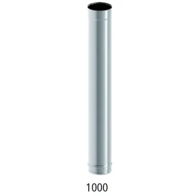 TUBO CHIMENEA SIMPLE PARED 250MM x 1M INOX AISI 304 ROS TUBO CHIMENEA SIMPLE PARED 250MM x 1M INOX AISI 304 ROS