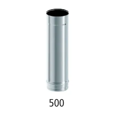 TUBO CHIMENEA SIMPLE PARED 80MM X 0,5M INOX AISI 316 ROS TUBO CHIMENEA SIMPLE PARED 80MM X 0,5M INOX AISI 316 ROS