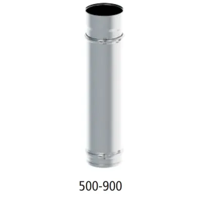 TUBO EXTENSIBLE SIMPLE PARED 150MM X 500-900MM INOX AISI 304 ROS TUBO EXTENSIBLE SIMPLE PARED 150MM X 500-900MM INOX AISI 304 ROS