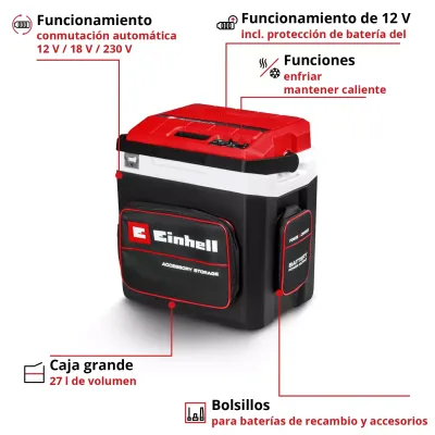 NEVERA TE-COL 18/27 LI-SOLO 2048420 EINHELL NEVERA TE-COL 18/27 LI-SOLO 2048420 EINHELL
