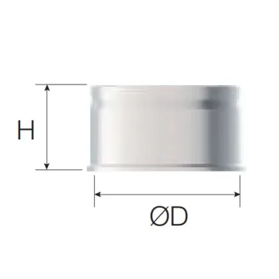 TAPA CHIMENEA SIMPLE PARED 80MM INOX AISI 316 ROS TAPA CHIMENEA SIMPLE PARED 80MM INOX AISI 316 ROS