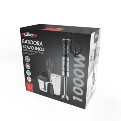 BATIDORA BRAZO 34465/1000W + ACCESORIOS KUKEN