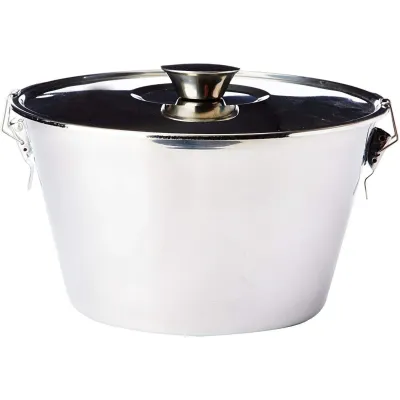 FLANERO C/TAPA+CIERRE 651620/20CM INOX IBILI