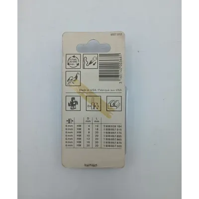 FRESA RANURAR HM V6/D8/L20MM 1608857775 BOSCH