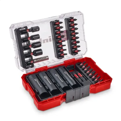 Juego de 35 puntas y vasos de impacto surtidos 49109230 EINHELL Juego de 35 puntas y vasos de impacto surtidos 49109230 EINHELL