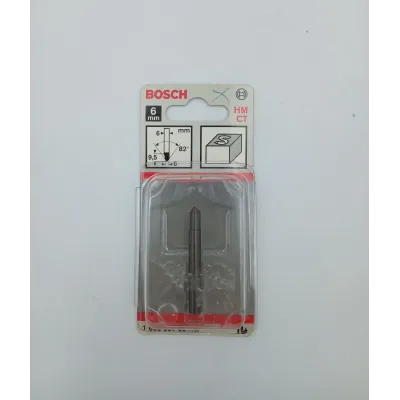 FRESA RANURA ROTULAR HM V6/D6/L9.5MM 82º 1608857665 BOSCH