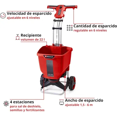 GE-SR 18/22 Li SEMBRADOR 3415430 EINHELL