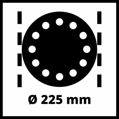 LIJADORA DE PARED TC-DWS 225 4259945 EINHELL