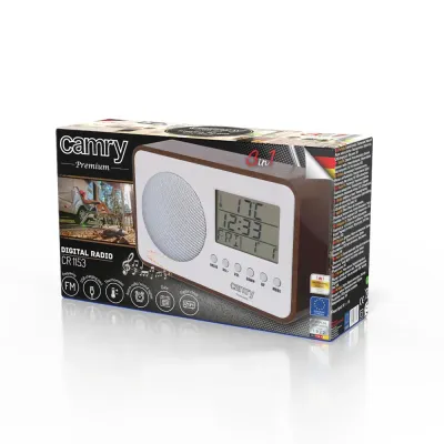 RADIO DIGITAL FM CR 1153/18,4X11,6X5,9CM CAMRY