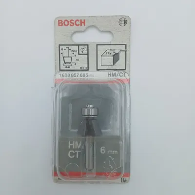 FRESA ENRASAR HM V6/D20.5/L10MM 22º 1608857885 BOSCH