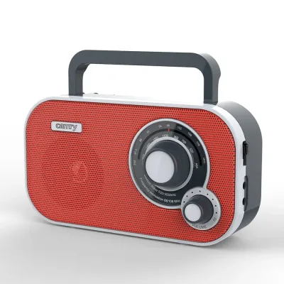 RADIO AM/FM CR 1140/21X5,6X12CM ROJA CAMRY