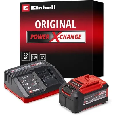 Kit: CARGADDOR Power-X 18V + 18V | 4.0 Ah PLUS STARTER KIT 4512159 EINHELL