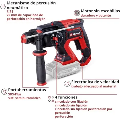 MARTILLO TP-HD 18/22 D Li BL - Solo 4514277 EINHELL