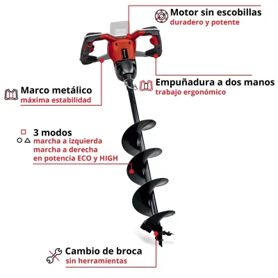 BARRENADORA - MEZCLADORA PROF TP-EA 18/150 Li-SOLO 3437000 EINHELL BARRENADORA - MEZCLADORA PROF TP-EA 18/150 Li-SOLO 3437000 EINHELL