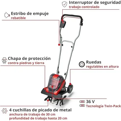 ARADORA BATERIA GE-CR 30 Li (Solo) 3431200 EINHELL
