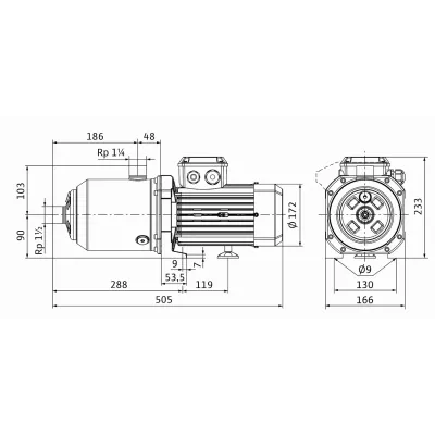 BOMBA AGUA MEDANA CH1-L 1005-1 230-400V 4231499 WILO