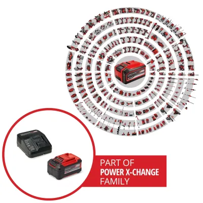 Kit: CARGADDOR Power-X 18V + BATERIA 4512147 EINHELL Kit: CARGADDOR Power-X 18V + BATERIA 4512147 EINHELL