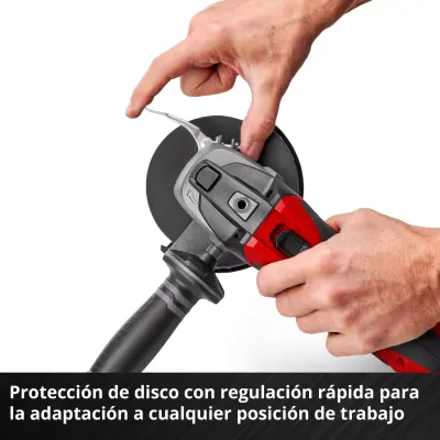 AMOLADORA A BATERÍA TE-AG 18/115 Li SOLO 4431120 EINHELL