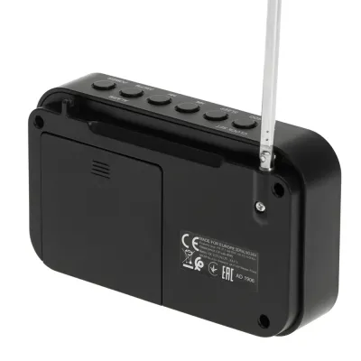RADIO DIGITAL PLL AM/FM AD 1906 BLANCO NEGRO ADLER