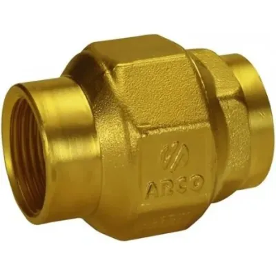 VALVULA RETENCION CLAPETA 1 1/4" H-H ROSCAR-STOP ARCO VALVULA RETENCION CLAPETA 1 1/4" H-H ROSCAR-STOP ARCO