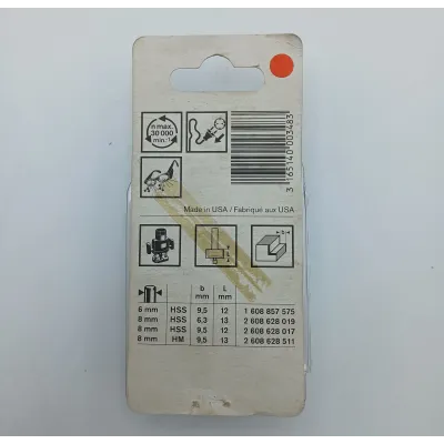 FRESA PARA MACHIHEMBRAR HSS V6/D9.5/L12MM 2608628575 BOSCH