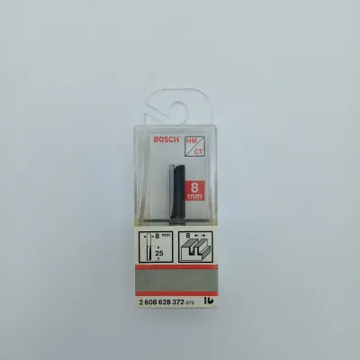 FRESA RANU.LARGA 2 FILOS HM 8X8X25MM BOSCH